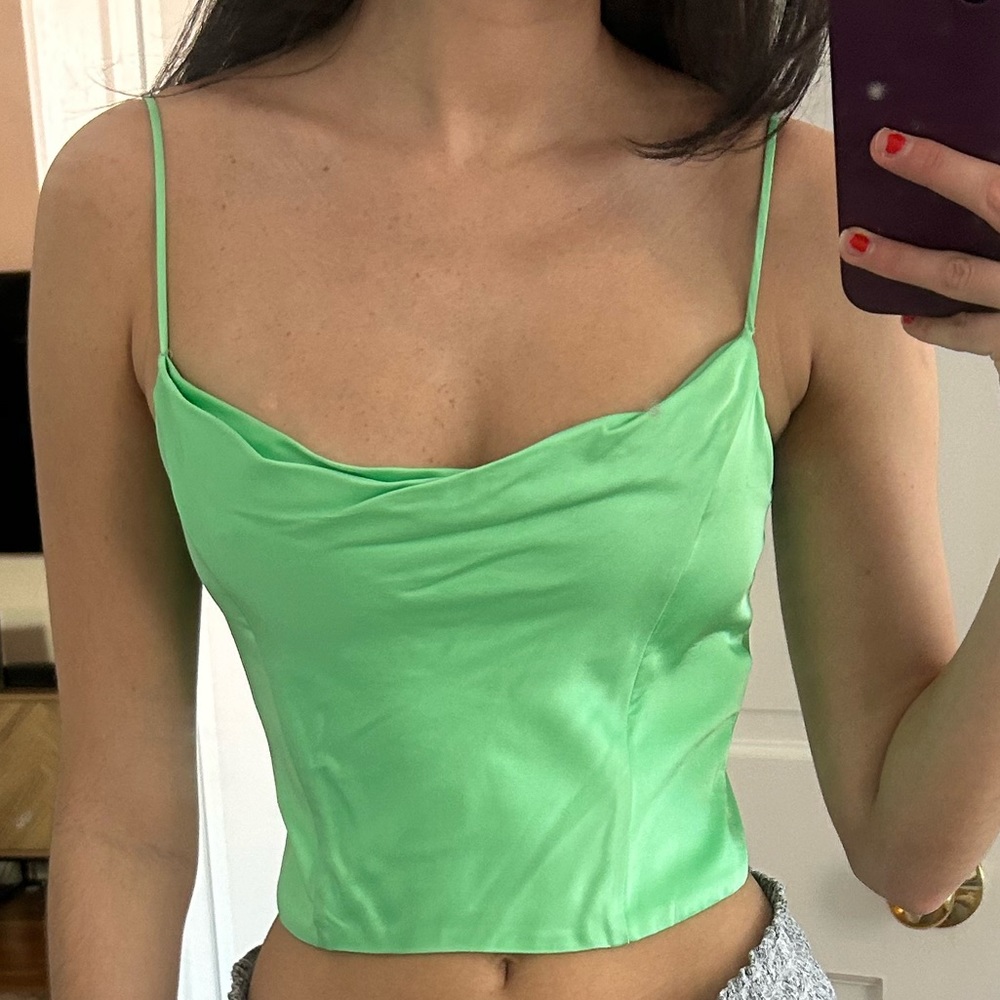 Zara corset top